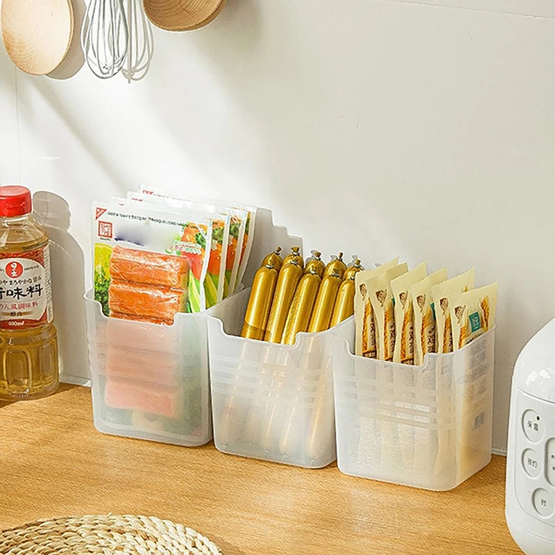 1PCS Refrigerator Storage Boxes Food Fresh Organizer Cold Storage Crisper Fruit Spice Food Container Boxes Kitchen Boxes