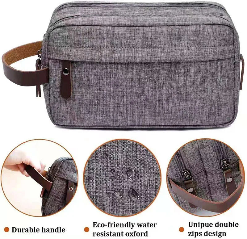 Portable Large Capacity Cationic Travel Storage Bag Divided Toilet Makeup Handheld Organizer