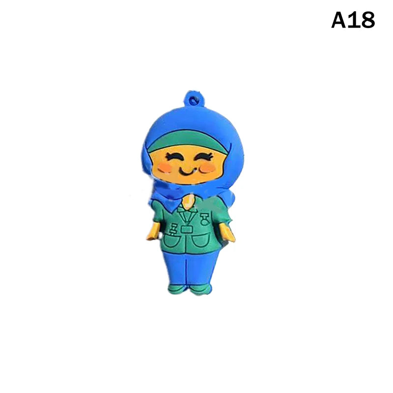 Cute Cartoon Shape Medical Ampoule Bottle Opener Nurse Doctor Special Rubber Syringe Cutter Bottle Opener Multifunctional