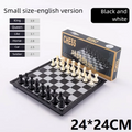 24CM Foldable Magnetic Chess Game Board Ideal Tabletop for Family Gathering QLYX02