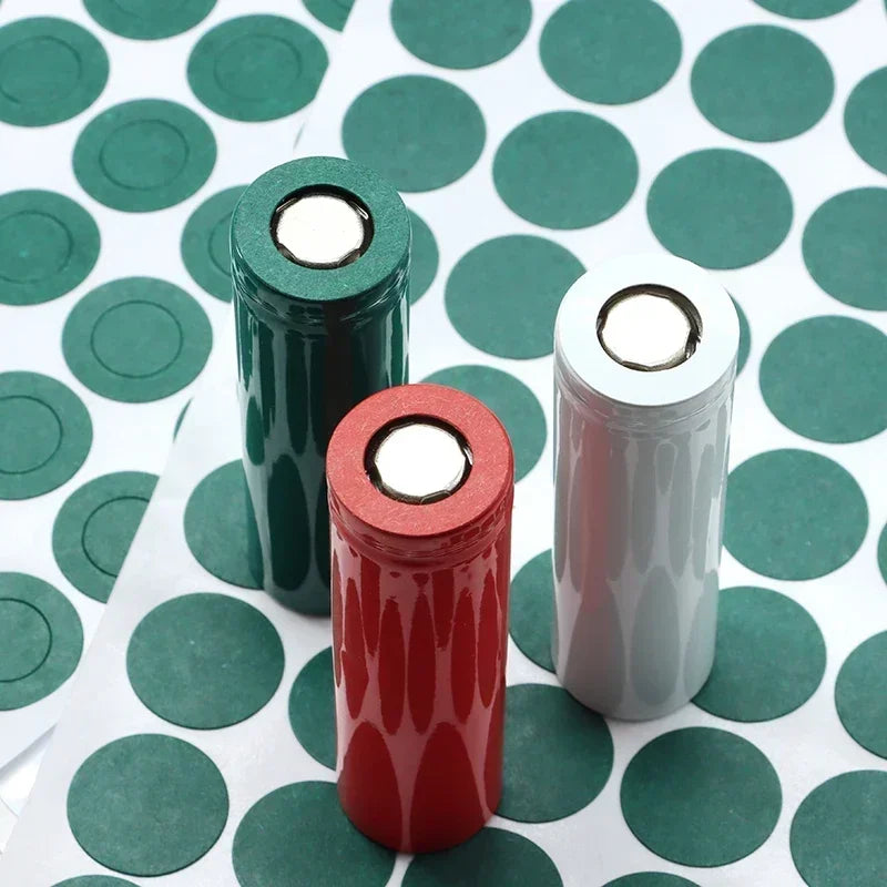 18650 21700 26650 White Insulation Gasket Li-ion Battery Pack Cell Barley Adhesive Paper Glue Fish Electrode Insulated Pads