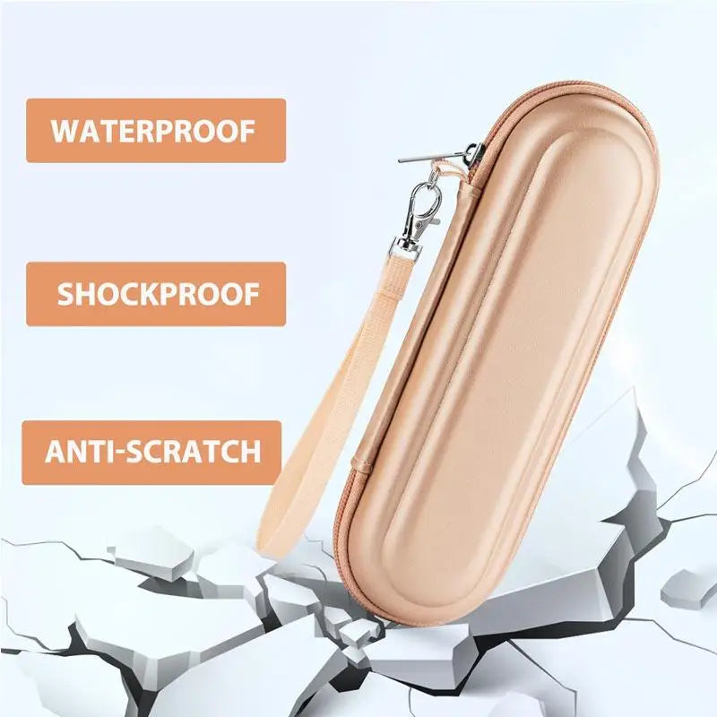 EVA Electric Toothbrush Case Waterproof Travel Storage Bag Accessories With Mesh Pocket Covers Protection