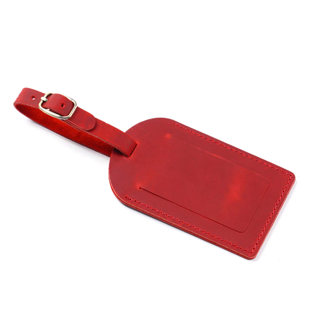 Free Custom Letters New Top Layer Cowhide Aircraft Boarding Pass Creative Travel Box Hanging Tag Checked In Leather Luggage Tag