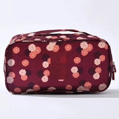 SNUGUG Portable Underwear Storage Bag Lightweight Dustproof Organizer Multifunctional Travel Container Bra Storage Bag