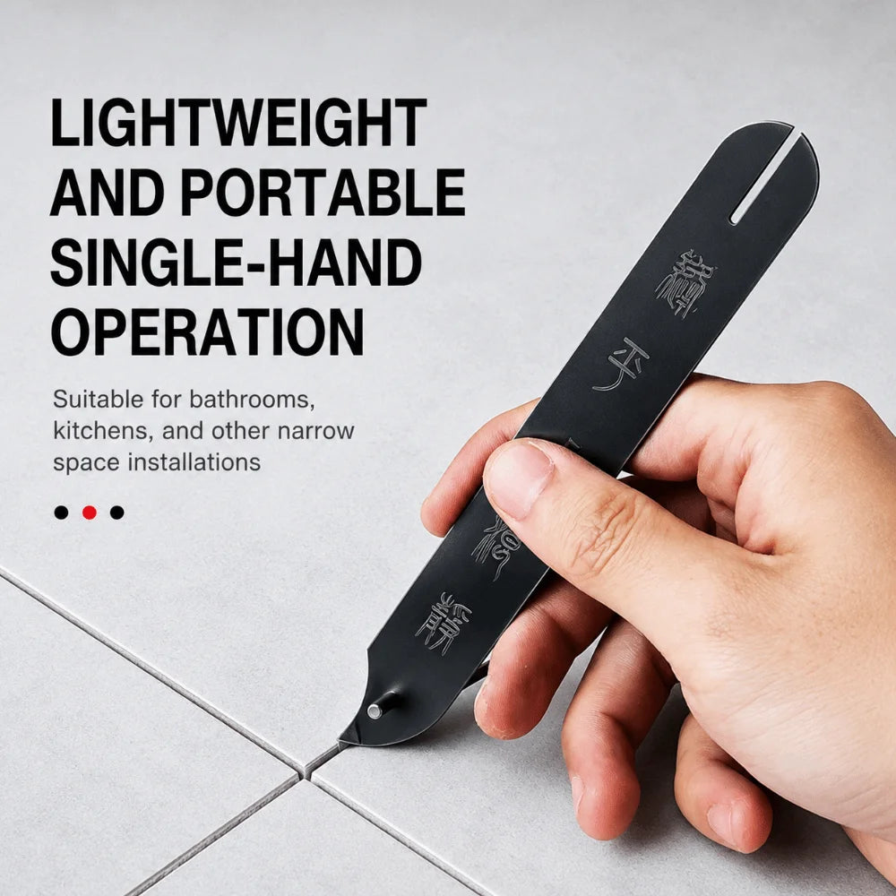 Double Head Grout Removal Pliers Ultra Thin Tip Sharp Edge Tile Clip Remover Labor Saving Scratch Free Fastener Extract Pliers