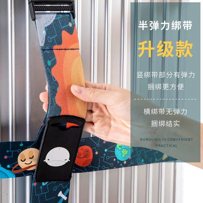 TSA Luggage Lock Password Luggage Straps Combination Lock Adjustable Packing Belts Binding Straps Travel Abroad Customs Locks