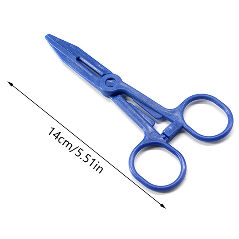 Ourdoor First Aid Tools For Nurse Care Medical Pliers Disposable ABS Plastic Hemostatic Forceps Surgical Forceps
