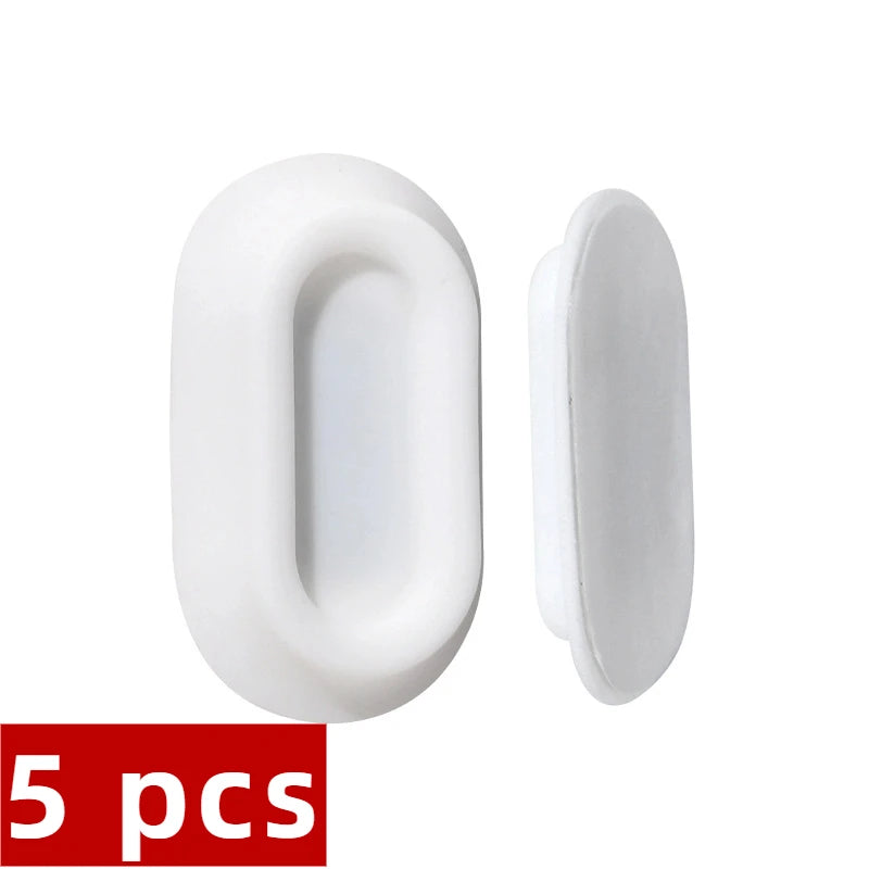 5pcs Magnetic Remote Control Holder Strong Self-Adhesive Wall Mount Bracket TV Conditioner Remotes Universal Household Organizer