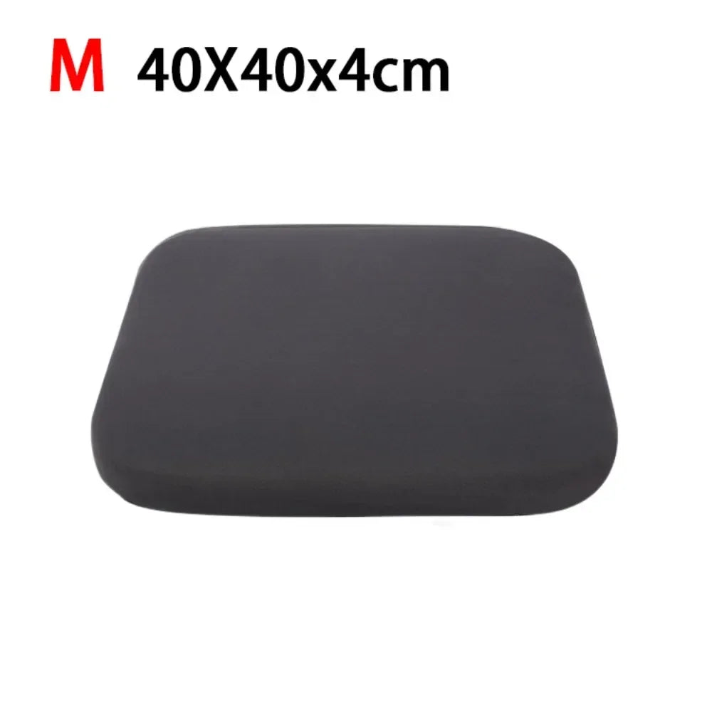 4cm Thick Seat Cushion Ultra Soft Breathable Office Chair Pad Anti-Slip Rebound Car Seat Pad