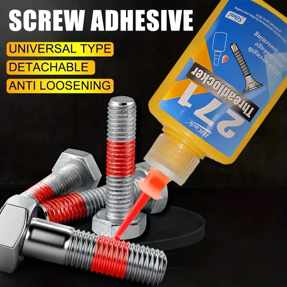 Thread Adhesive Special Adhesive for Anti-loosening and Fastening Prevent Loosening of Automobile Hub Screws Detachable Screw Ad
