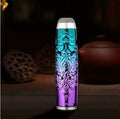 Mini Retro Print Car-Mounted Ashtray Dustproof Windproof Outdoor Lazy Person's Vehicle Ashtray
