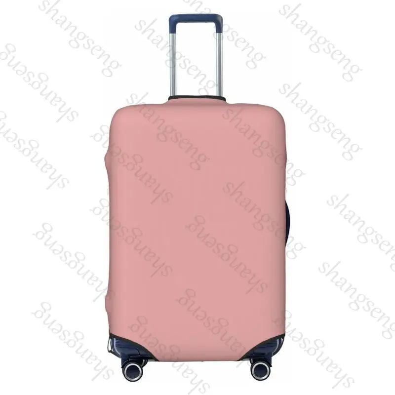 Solid color printing DIY Travel Luggage Cover Elastic Suitcase Trolley Protector dust cover Suitcase Case For 18-32" Luggage