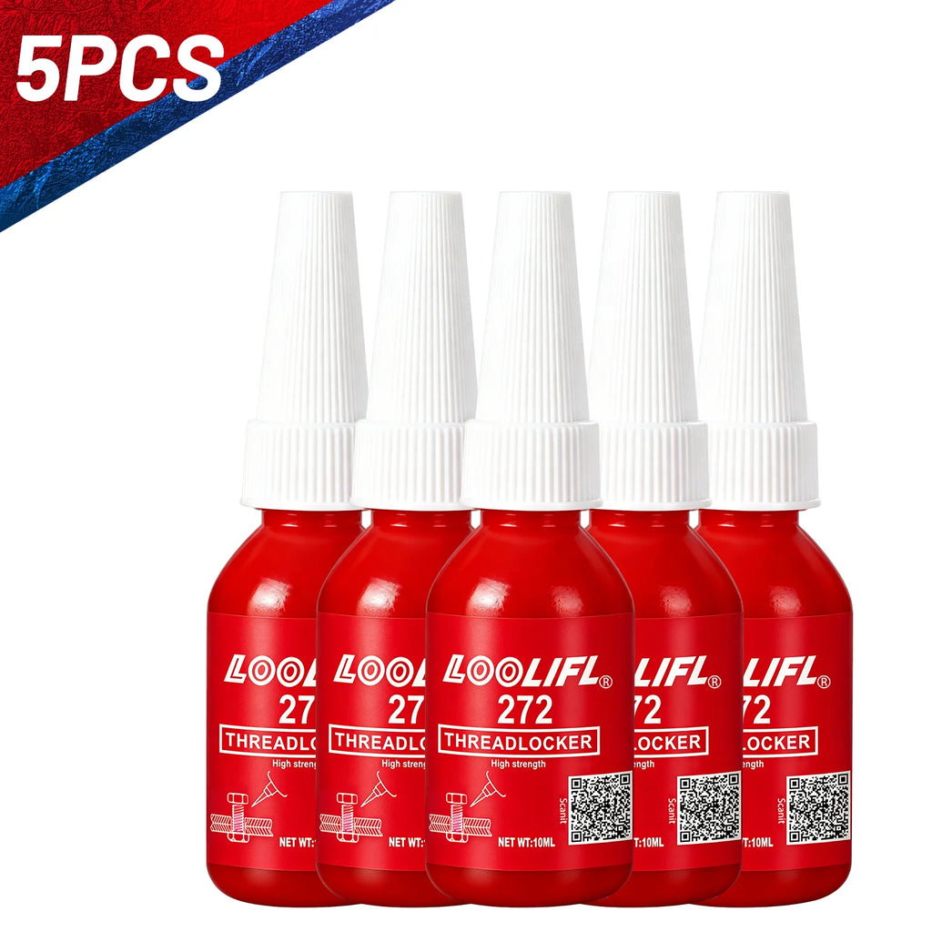 243 50ml Threadlocker Screw Glue Quickly Cured Thread Locking Agent Anaerobic Adhesive Corrosion-Resistant Anti-Loosening Glue
