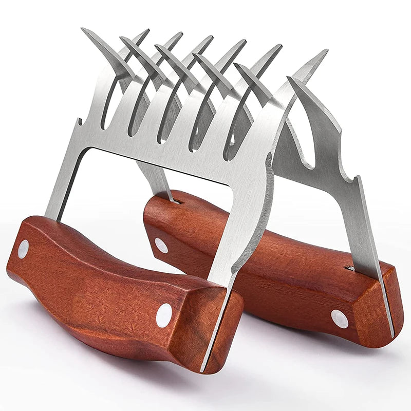 Meat Claws for Shredding Pulled Pork, Chicken, Turkey and Beef- Handling & Carving Food - Barbecue Grill Accessories