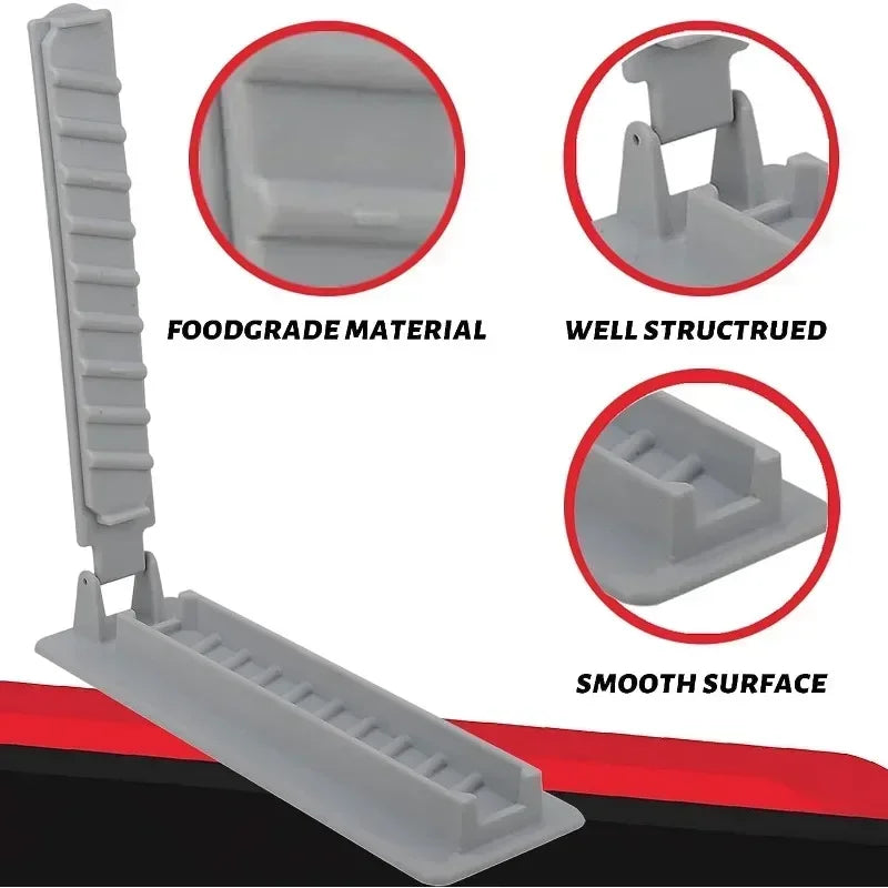 Manual Plastic Kebab Maker Mould Press Barbecue Meat Skewer Kebab Making Outdoor BBQ Tool Gadget