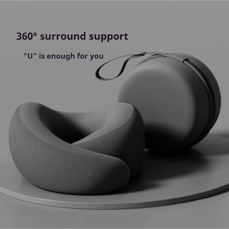 Travel Neck Pillow Travel Neck Cushion Durable U-shaped Travel Pillow Non-deformed Airplane Pillow