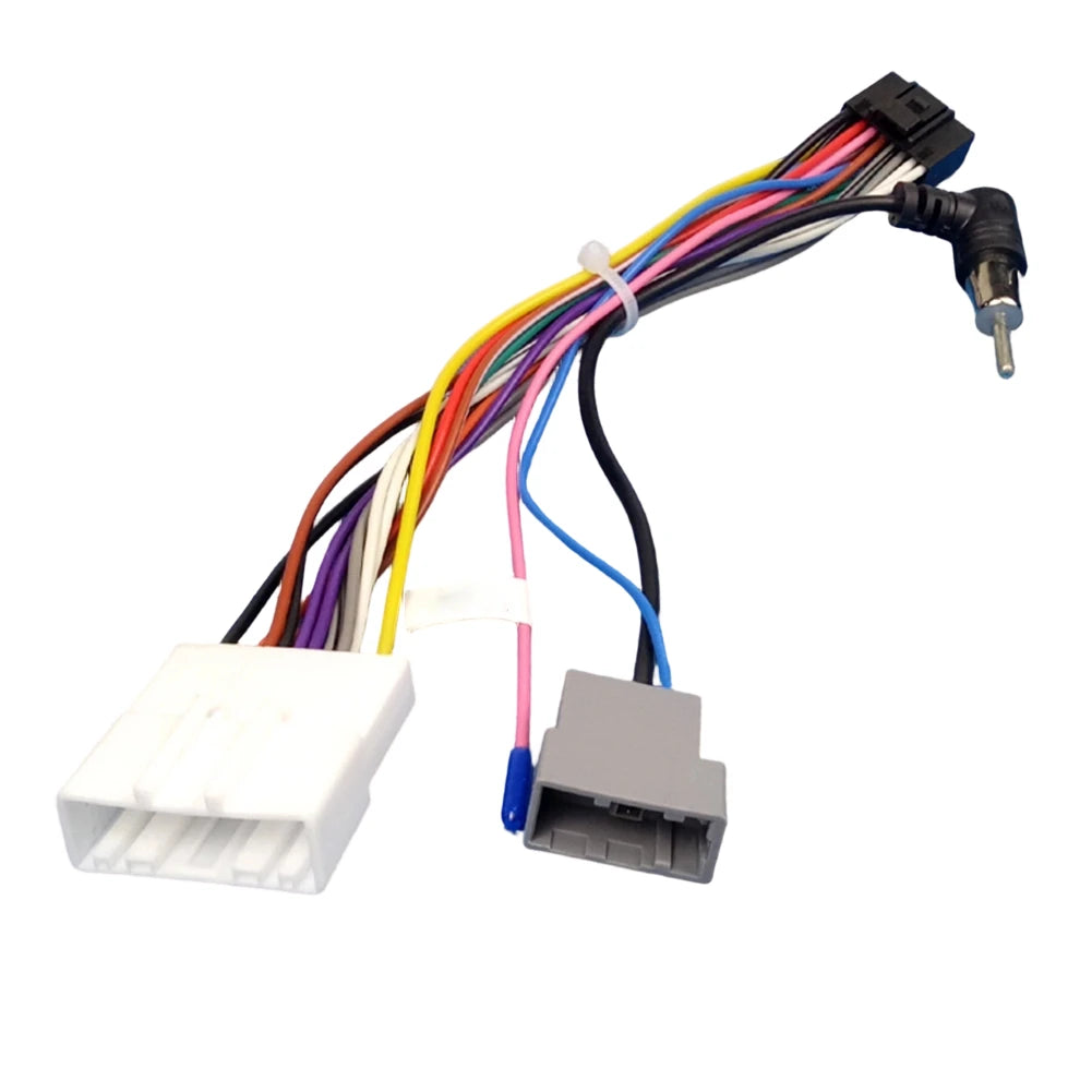 Radio Harness Adapter for Nissan Vehicles Featuring 16-Pin Interface to Support For Android Head Unit Integration