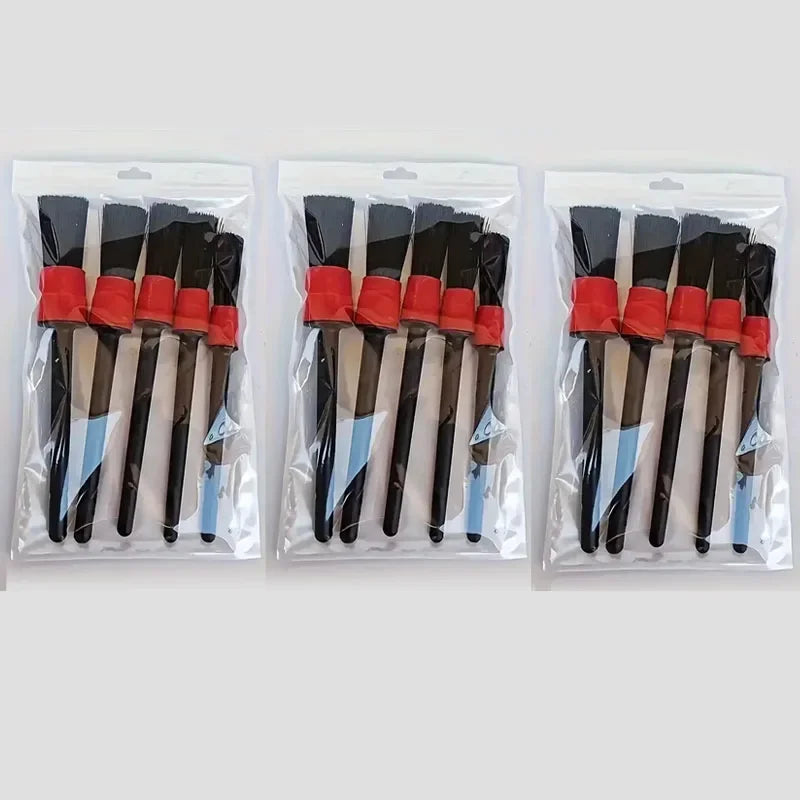 Detailing Brush Set Car Brushes Car Detailing Brush For Car Cleaning Detailing Brush Dashboard Air Outlet Wheel Brushes