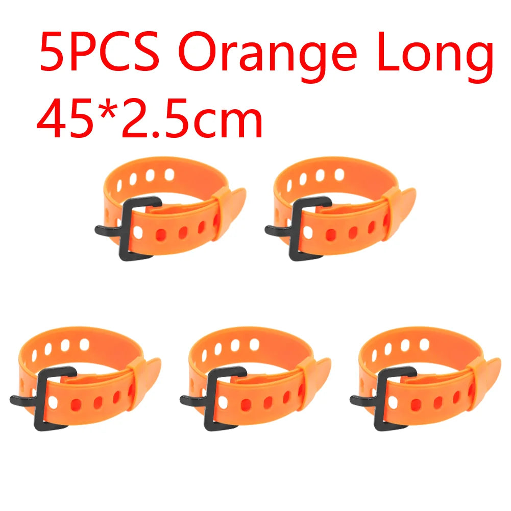 Luggage Cargo Ties Portable Multipurpose Tie Buckle Rubber Convenient Elastic Free Adjustment Outdoor Tools Gadgets
