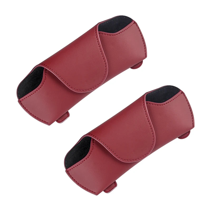 For Porsche Macan Cayenne Panamera Cayman Boxster 911 Taycan Car Sunglasses Clip Glasses Box Auto Interior Accessories