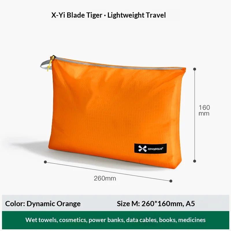 Ultra Light Travel Outdoor Storage Bag, Portable ID Storage Bag, Toileting Card Bag, Sub Packaging Miscellaneous Bag Stuff Sack