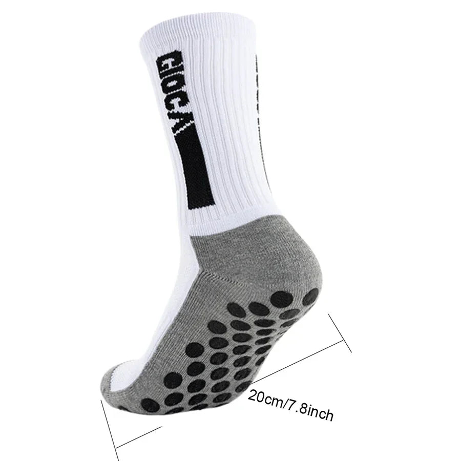 1/5/8/10 Pairs Men Women Unisex Non Slip Grip Soccer Rugby Socks Towel Bottom Breathable Shockproof Athletic Exercise