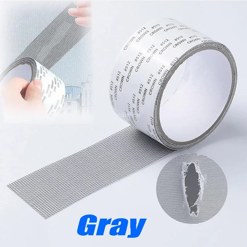 Self-adhesive Tape for Repair Mosquito Net Window Screen Repair Tape Door Window Fix Patch Anti-Insect Mosquito Mesh Repair Tape