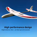 High Quality PP Foam Double Wing Airplane Popular Red&Blue EPP Bubble Plane Ligthweight Fixed Wing Glider for Outdoor