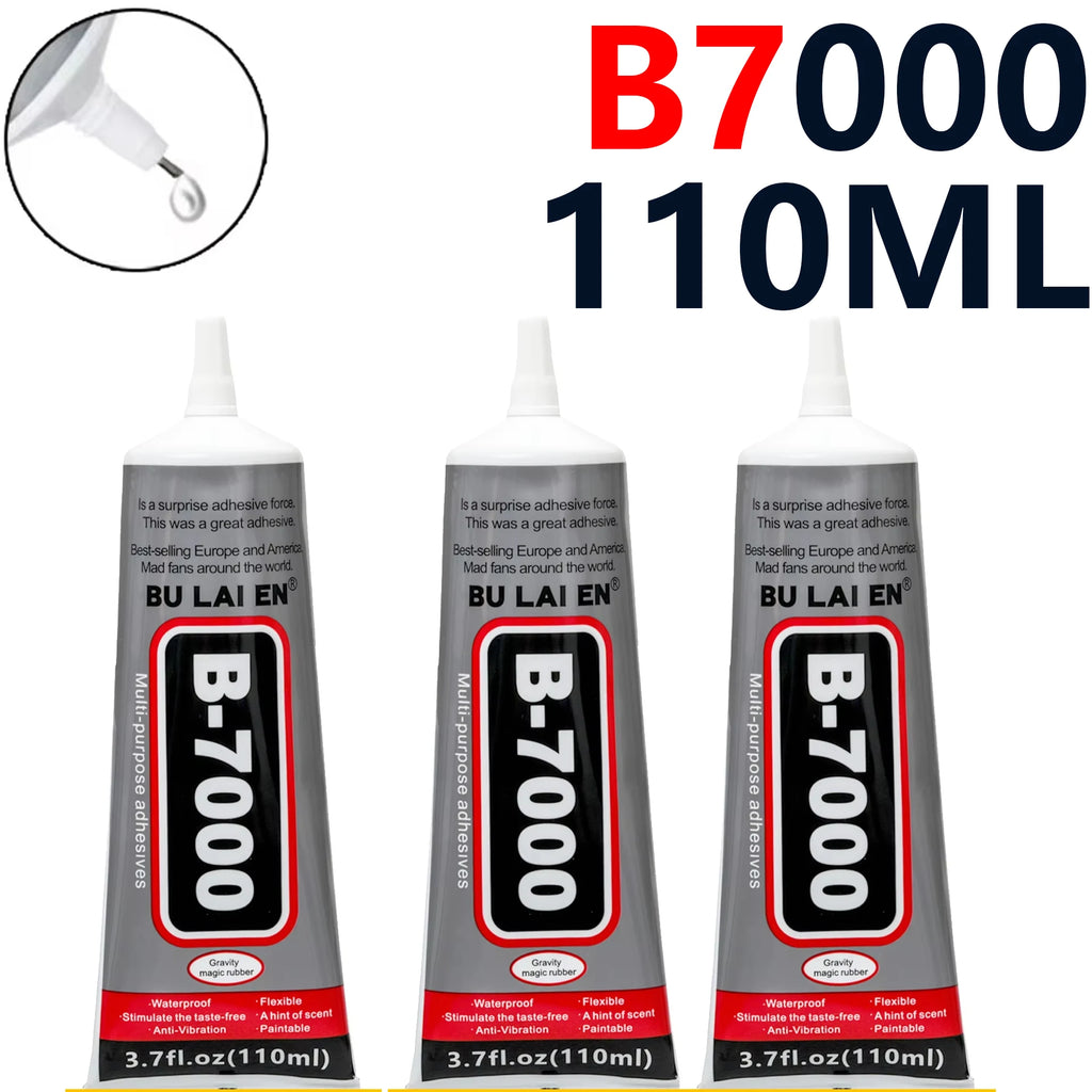 B-7000 Epoxy Resin Glue 15/50/110ml T-7000 Safety Material for Cell Phone Touch Screen Jewelry Craft Liquid Adhesive Repair Kit