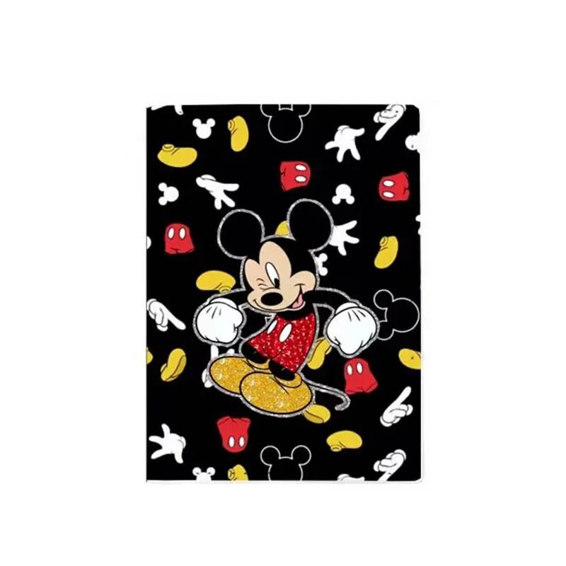 2023 Disney Mickey Minnie Mouse Travel Accessories Passport Cover Holder PU Leather Unisex ID Bank Card Holders Wedding Gifts