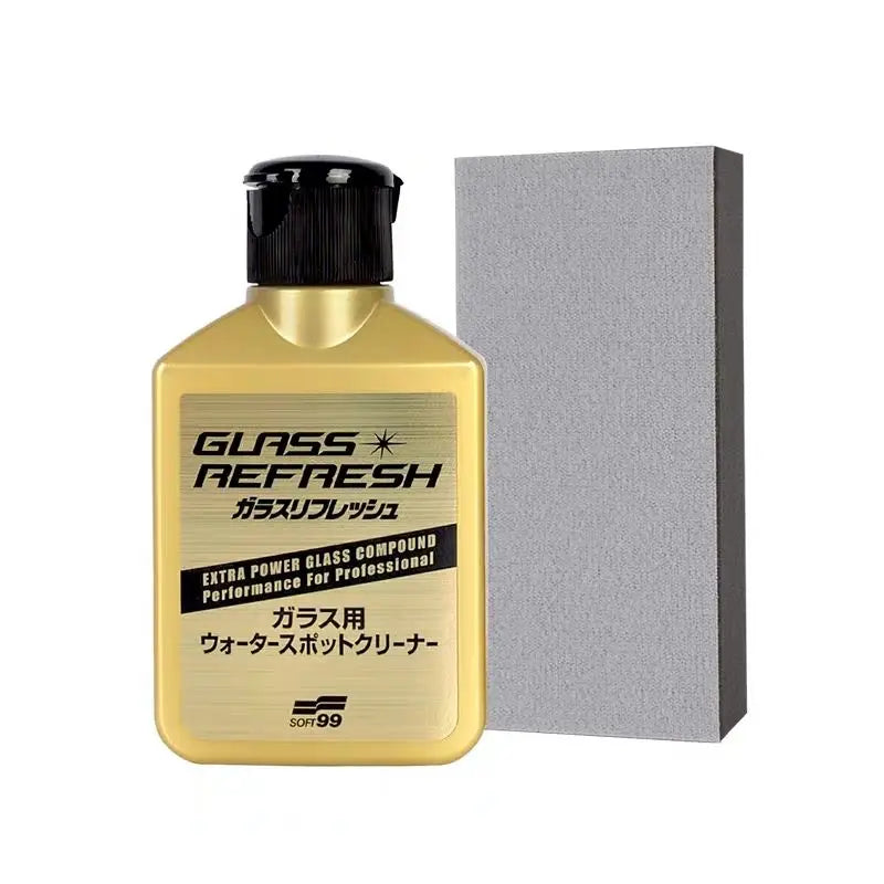 80ml Soft99 Car Glass Oil Film Remover Glaco Glass Polishing Compound Windshield Cleaner Car Glass Polishing Clear Auto Window