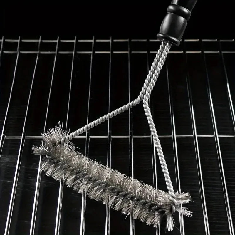 1/2/3PCS Floor Brush Desktop BrushBarbecue Mesh Cleaning Brush Barbecue Mesh Curl Brush Non-stick Multifunctional Cleaning Brush