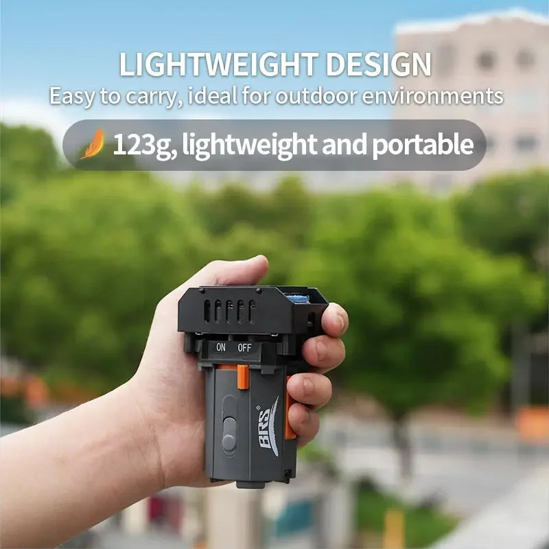 BRS-Q2/Q2S Outdoor Camping Lightweight Portable Hiking Outdoor Tools Inflatable Mosquito Repellent Survival 128g Fishing Picnic