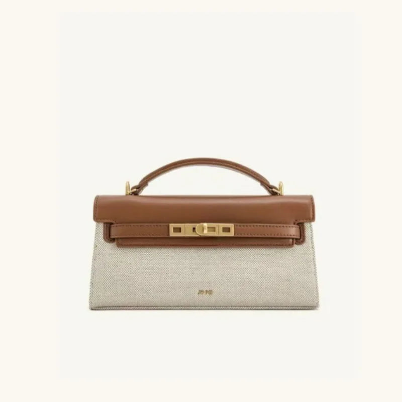 JW PEI Premium Leather Shoulder Bag,Lightweight versatile women's handbag,Spring&Autumn Fashion Crossbody bag