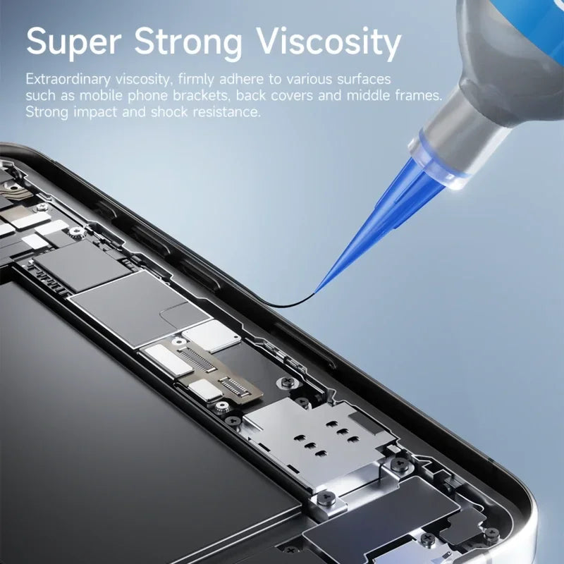 JCID TP Nano Repair Glue for Phone/Electric 3Min Cure Super Strong Fire-Resistant -16℃~62℃ Metal/Plastic/Glass Glue