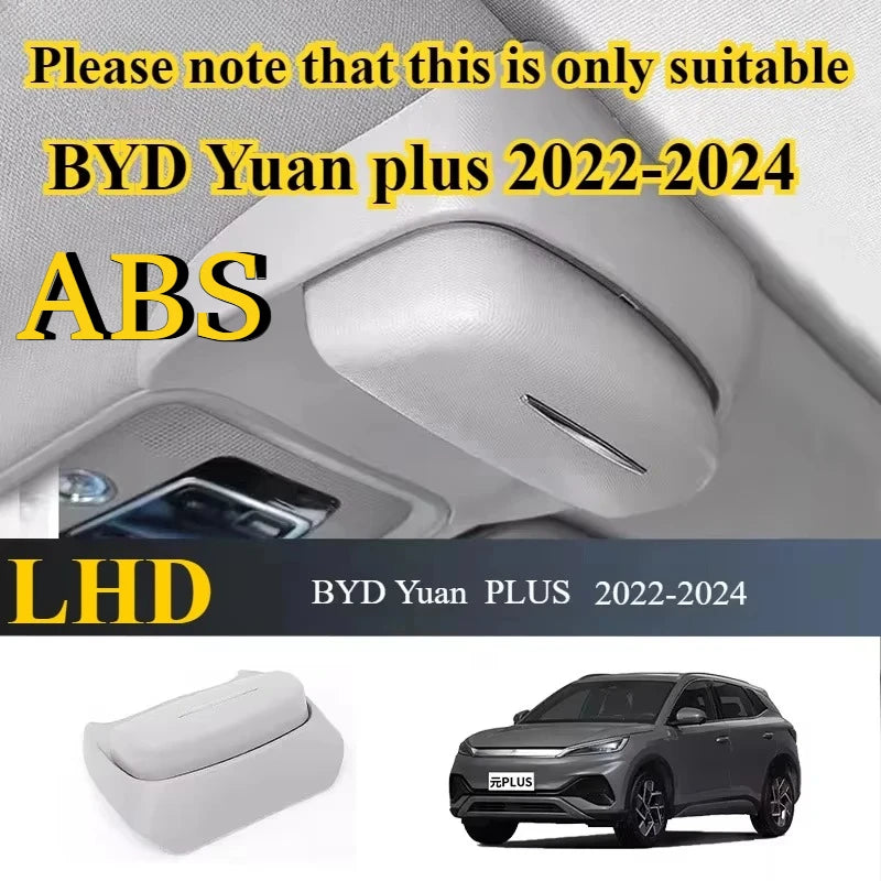 Easily Installable Car Glasses Holder for BYD Seal atto 3 Yuan PLUS Song L  2024 -high volume Sunglasses Case Car Glasses Holder
