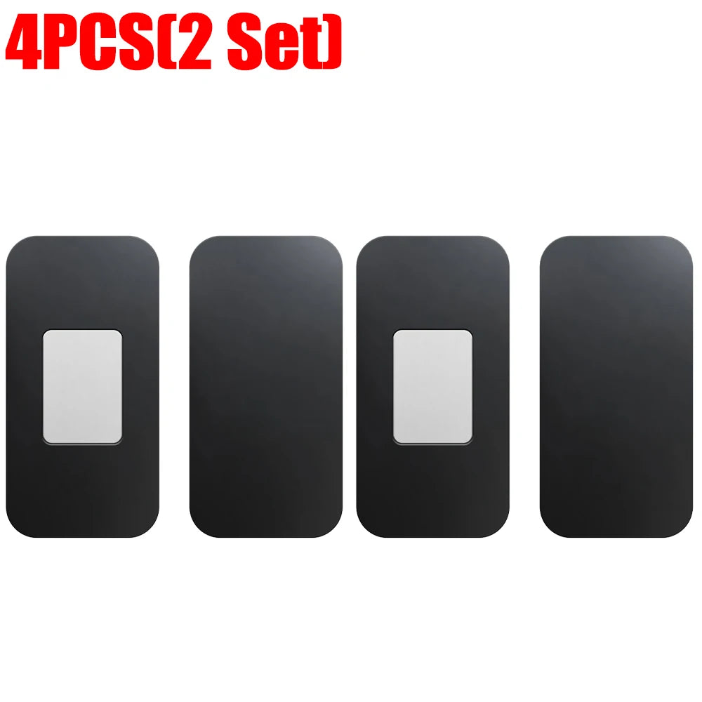 Self Adhesive Door Stop Magnetic Cabinet Catches Invisible Soft-Catch Anti-Rust Magnet Stickers Hidden Door Closer for Cupboard