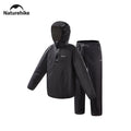 Naturehike 15D Nylon Split Raincoat Lightweight Portable Rainproof Hiking Fishing Cycling Motorcycle Jacket Pants Set Mackintosh