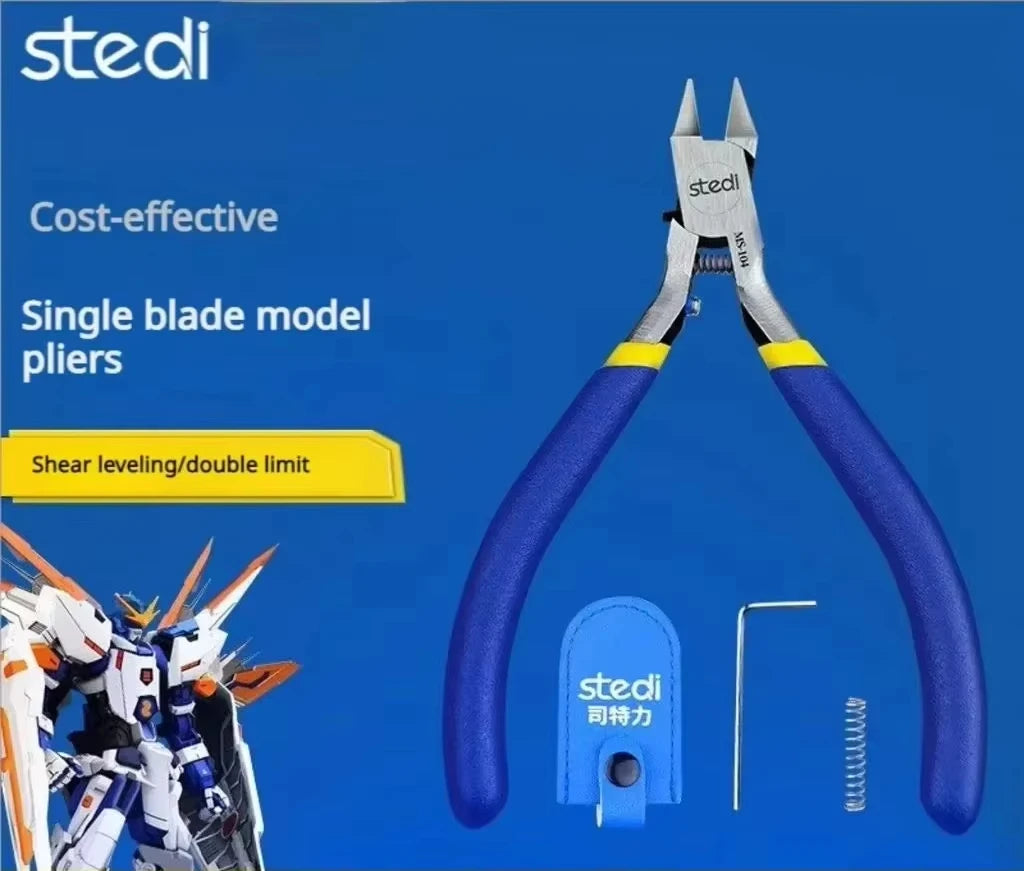 KUAIQU MS-104 Single Edged Model Pliers High Carbon Steel Precision Thin Blade Plier For Toy Assembly Craft DIY Accessories