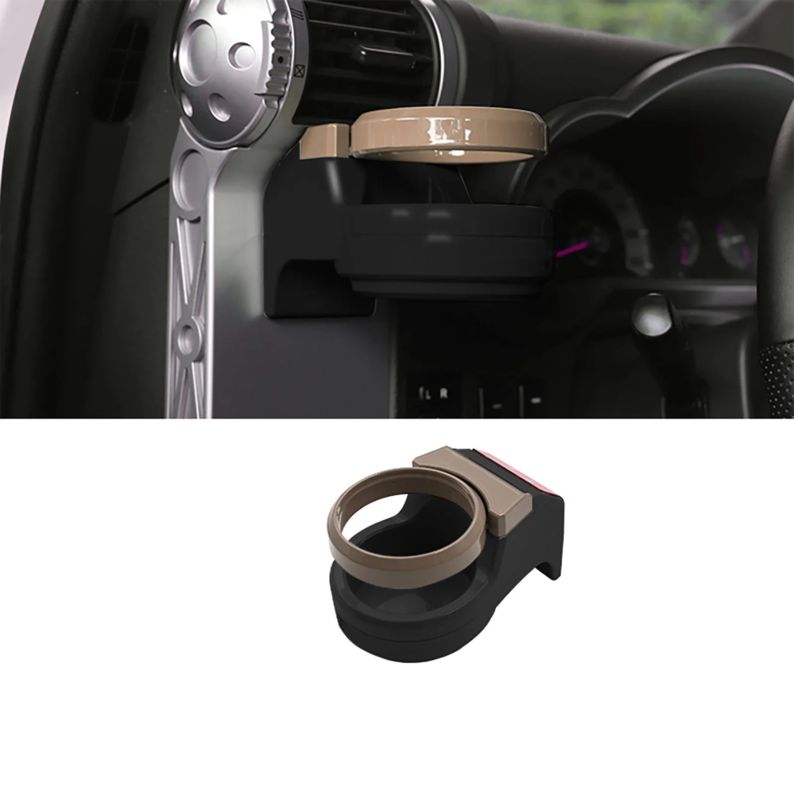 Drinks Holders For Toyota FJ Cruiser Air Outlet Drinking Holder Cooling Cup Holder FJ Cruiser Interior Accessories