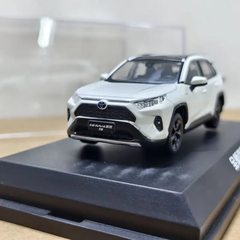 Flaw Special Offer Original 1:43 FAW Toyota RAV4 Alloy Car Model Toyota Diecast SUV Vehicle Collectible Model Cars Toys