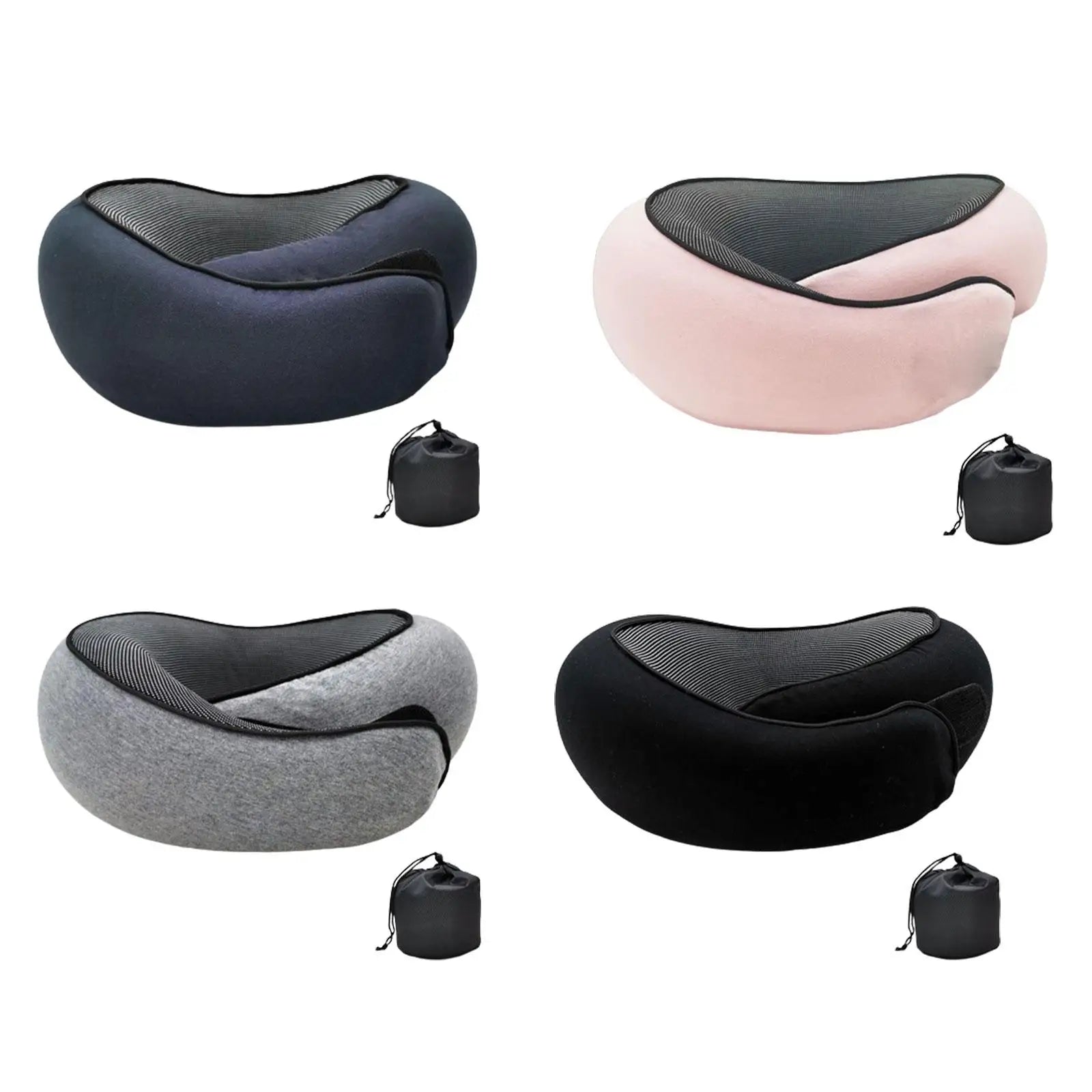 Travel Pillow Adjustable Soft Plane Accessories Comfortable Foldable Memory Foam
