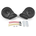 360° Waterproof  Motorcycle Grid Horn 12V 410Hz-510Hz Super Loud Snail Horn Windproof＆Dustproof With Relay Kit for Scooter
