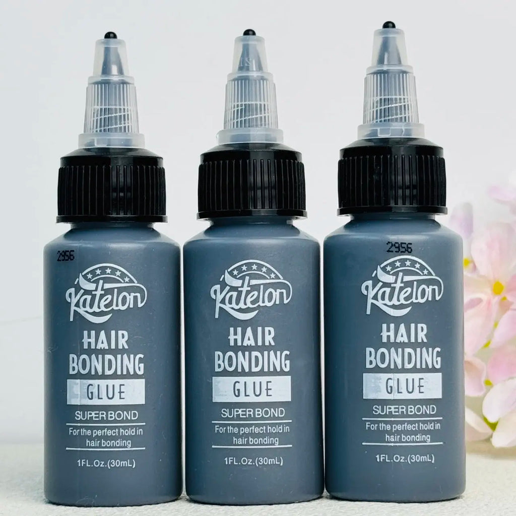 Katelon Hair Bonding Glue Super Strong ,Super Bond Adhesive For the perfect holdin hair bonding 1oz/2oz/4oz  Wig Hold Glue