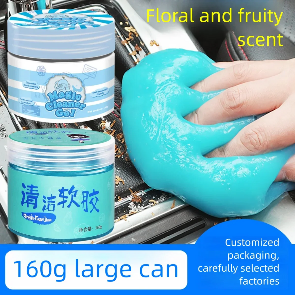 Auto Car Cleaning Pad Glue Powder Magic Cleaner Dust Remover Gel Home Computer Keyboard Clean Tool XCN01