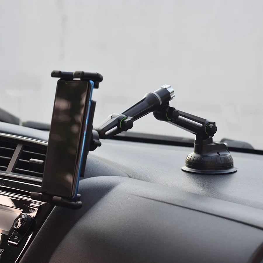 Car Tablet Holder Long Arm Suction Cup Mount for iPad Pro Air 4-13'' Xiaomi Tablet SUV Truck Vehicle Lift Uber Windshield Window