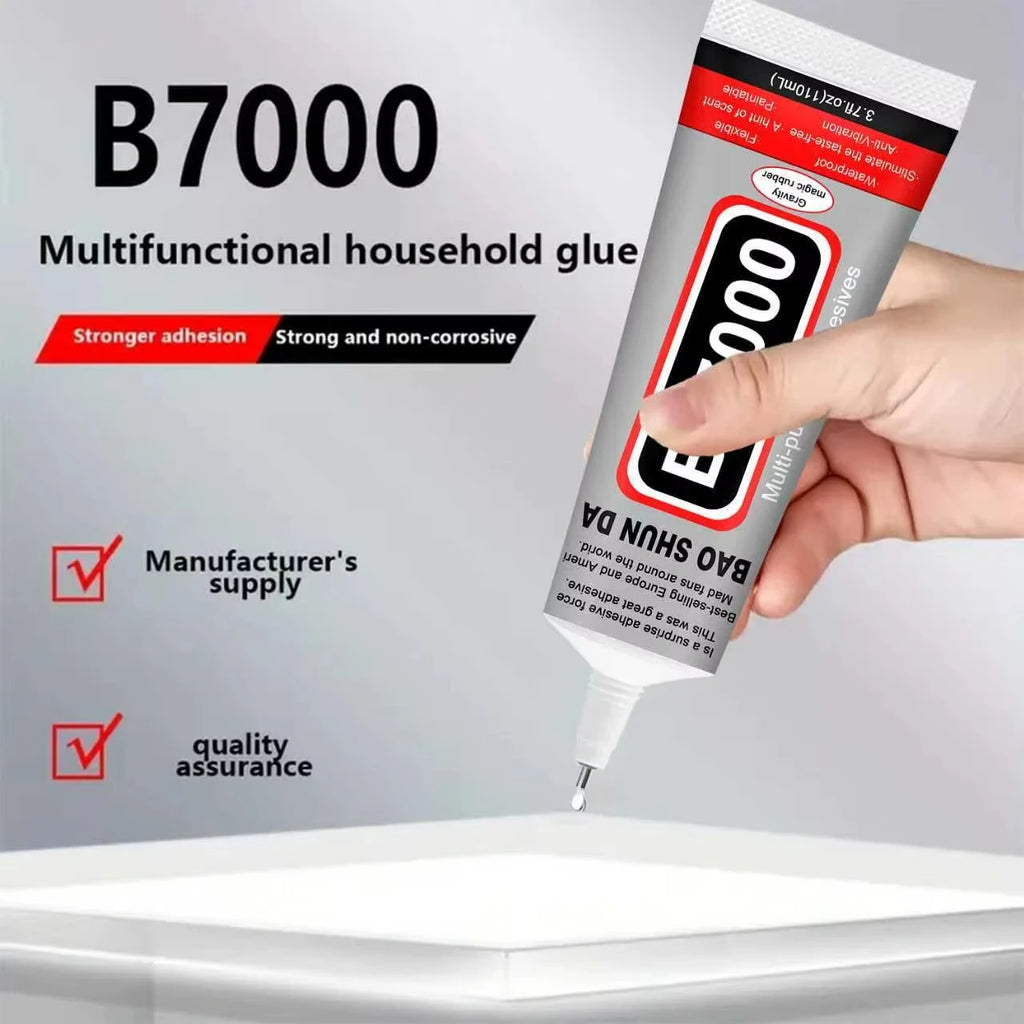 B7000 Universal High-Strength Waterproof Mobile Phone Screen Adhesive Fast Glue 15/25/50/110ml Phone Glass Bonding Agent