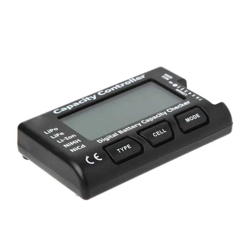 CellMeter 1-7S Digital Battery Capacity Tester LiPo LiFe Li-ion Nicd NiMH Battery Voltage Tester Device for Remote RC TOOL