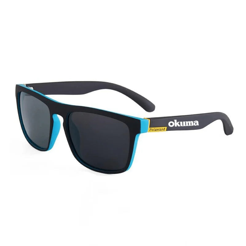 New 6 color okuma fishing glasses men women polarized cycling glasses outdoor driving and hiking anti glare UV400 sunglasses