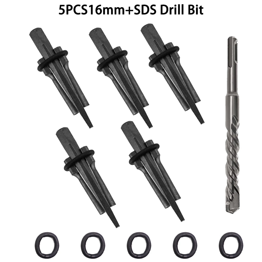 High-Hardness Rock Splitter Wedge SDS Drill Bit Stone Splitting Wedges For Heavy-duty Stone Splitting Tools